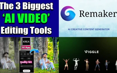 The 3 Biggest AI Video Tools Shaking Up The Content Creation Market – Remaker AI, Viggle AI, and Krea AI – by Alex Smale